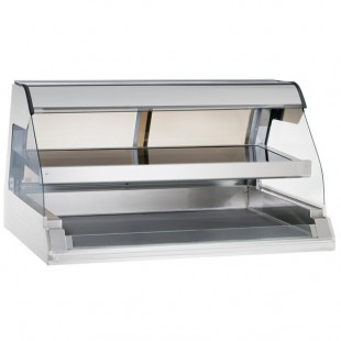 Alto-Shaam ED2-48/2S-SS 48 Inch Heated Display Case with Halo Heat Technology