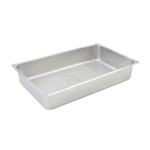 Bon Chef 12094S Rectangular Water Pan Stainless Steel with Attached Heater