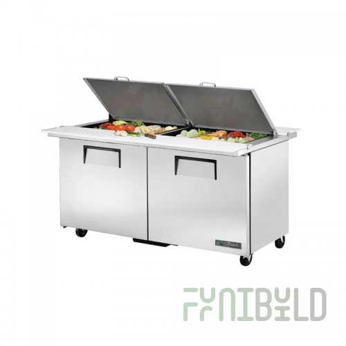 True Refrigeration TSSU-60-08-HC~SPEC3 60 Inch Stainless Steel Sandwich Salad Unit