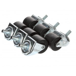 Master-Bilt A044-11140 2-1/2 Inch Casters Set of 6 Durable Wheels