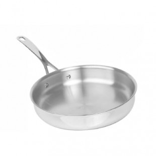 Spring USA 8170-60/24 2-1/4 Qt Induction Buffet Saute Pan Round Stainless Steel with Aluminum Core Spring USA 8170-60/24 2-1/4 Qt Induction Buffet Saute Pan Round Stainless Steel with Aluminum Core