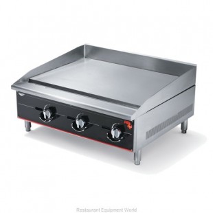 Vollrath 936GGM 36 Inch Gas Griddle Heavy Duty 3 Burner 90000 BTU