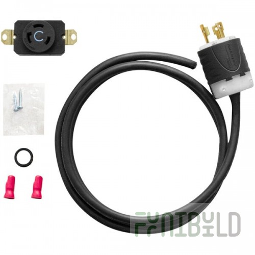 SaniServ 13487 Cord Plug and Receptacle 230V 30 Amps for Soft Serve Machine