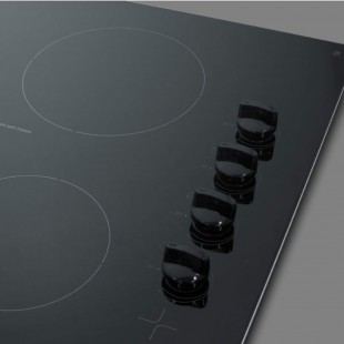 Summit CR4B242BL 24 Inch Electric Hotplate Four-Burner Ceramic Glass Summit CR4B242BL 24 Inch Electric Hotplate Four-Burner Ceramic Glass
