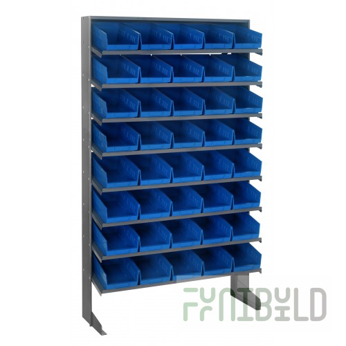 Quantum QPRS-102_BLUE Pick Rack Sloped Single-sided