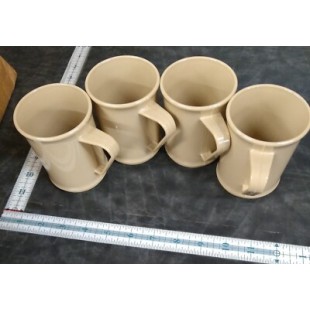 Carlisle PCD79625 9.6 Oz Mug Dishwasher Safe Polycarbonate Tan with Handle Carlisle PCD79625 9.6 Oz Mug Dishwasher Safe Polycarbonate Tan with Handle