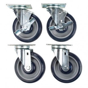 Alto Shaam 5013871 6 Inch Caster Kit Set of 4 Parts and Accessories