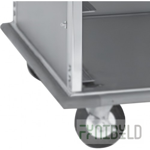 Cres Cor 1405 168 Perimeter Bumper 2 Inch Extension Non-marking Gray