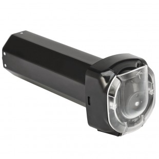 Vollrath LS03MVS18B-EM 18 Inch In-Counter Lid Dispenser Black Plastic