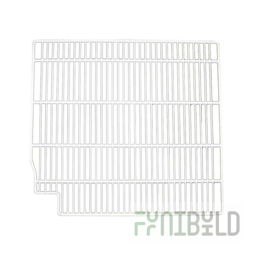 Turbo Air 30250R0500 Additional Wire Shelf Right PE Coated with Clips