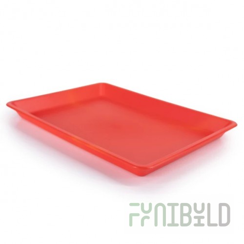 HS Inc HS1076-GC 9 Inch Serving Tray Plastic Stackable Green Chile