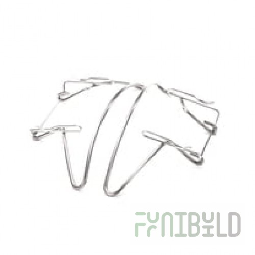 Fetco 1000.00053.00 Brew Basket Clips 21 Inch Stainless Steel Set of 21