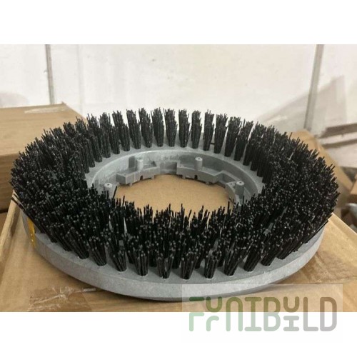 Carlisle 3613VBK 13 Inch Rotary Brush Stripping Nylon Black Made in USA