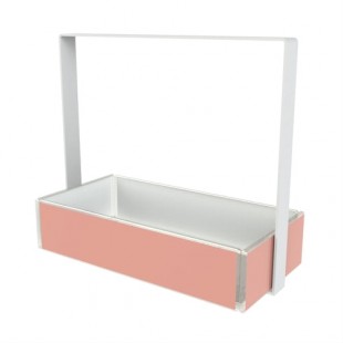 BauscherHepp SC-18-11-SS4220370-W 8-7/10 Inch Hand Sanitizing Station with Metal Pink BauscherHepp SC-18-11-SS4220370-W 8-7/10 Inch Hand Sanitizing Station with Metal Pink