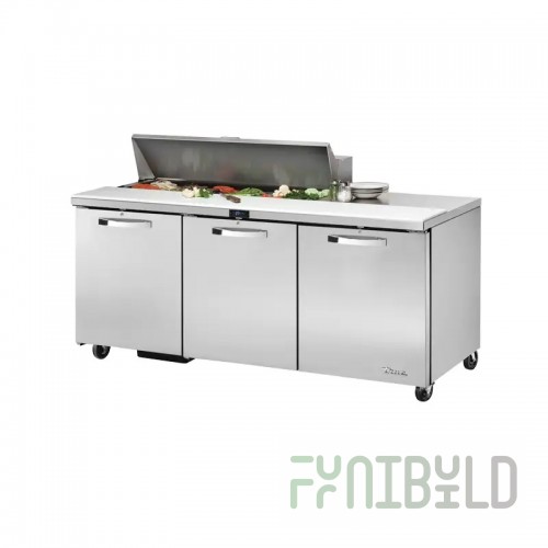 True Refrigeration TSSU-72-12-HC~SPEC3 72 Inch Refrigerated Counter Sandwich Salad Unit