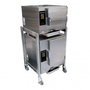 AccuTemp E3/E62083D100DBL 27 Inch Electric Boilerless Convection Steamer with Digital Controls AccuTemp E3/E62083D100DBL 27 Inch Electric Boilerless Convection Steamer with Digital Controls