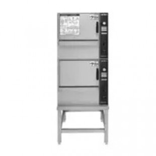 Groen (2)SSB-3EF 31 Inch Electric Convection Steamer Boilerless Double Stacked Groen (2)SSB-3EF 31 Inch Electric Convection Steamer Boilerless Double Stacked