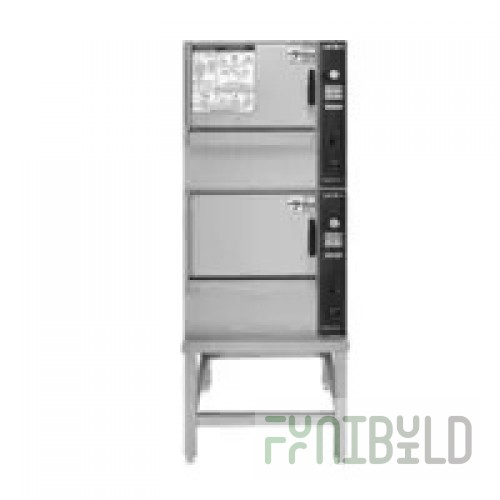 Groen (2)SSB-3EF 31 Inch Electric Convection Steamer Boilerless Double Stacked
