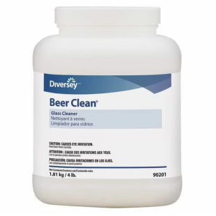 Micro Matic 90201 4 lb Tubs Beer Clean Glass Cleaner Manual Brush Case of 2