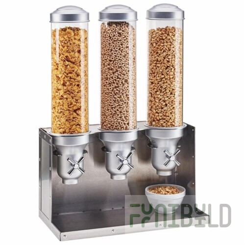 Cal Mil 3626-55 18 Inch Urban Cereal Dispenser with Plastic Cylinders