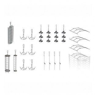 Wood Stone 000-318-005 Full Accessory Package for GVR with Utility Basket
