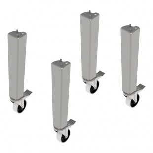 Sirman LF039770 Medium Legs And Brake Casters LF03977017-5/16