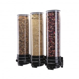Cal Mil 3512-1-39 6 Inch Cereal Dispenser 3.5L Capacity Wall Mount BPA Free