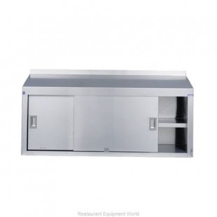 Duke WCSS-60S 60 Inch Enclosed Wall Mount Cabinet Stainless Steel with Sliding Doors