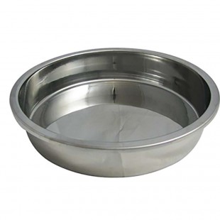 Bon Chef 12093 Water Pan Round Non-dripless Stainless Steel with Heater