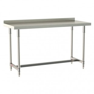 Metro TWS2460SI-316B-S 60 Inch Commercial Work Table with 16 Gauge Stainless Steel Top Metro TWS2460SI-316B-S 60 Inch Commercial Work Table with 16 Gauge Stainless Steel Top