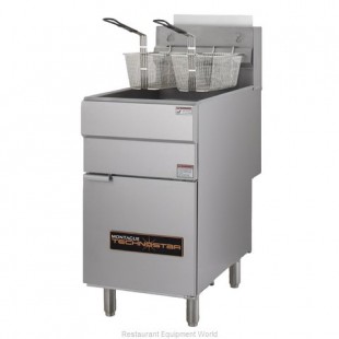 Montague Company TF40-4 16 Inch Gas Deep Fryer 40 to 50 lb Fat Capacity 120000 BTU