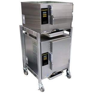 AccuTemp E3/E62403D110 DBL 27 Inch Electric Convection Steamer with 2 Sections AccuTemp E3/E62403D110 DBL 27 Inch Electric Convection Steamer with 2 Sections