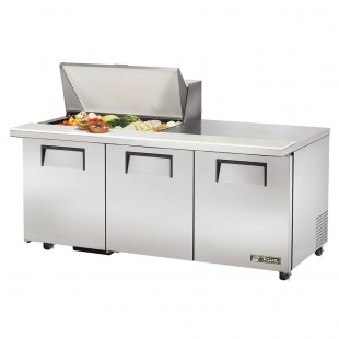 True Refrigeration TSSU-72-15M-B-HC~SPEC3 72 Inch Refrigerated Counter Mega Top Sandwich Salad Unit