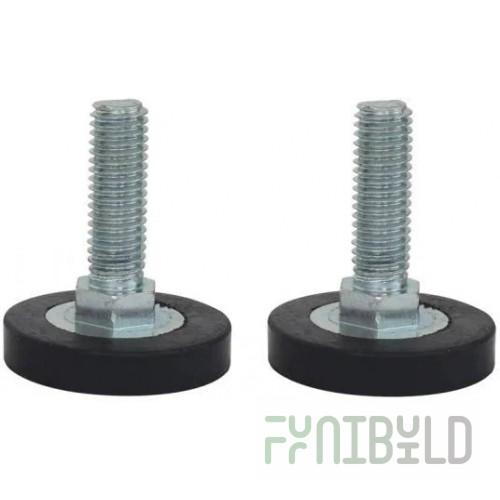 Turbo Air LFM1213566 1/2 Inch Leveling Leg Stainless Steel for Commercial Use