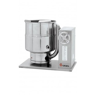Groen TDBC-24C2T 24 Quarts Electric Countertop Kettle with Stainless Steel Liner