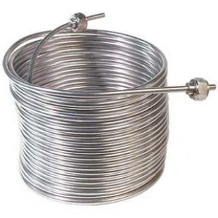 Micro Matic C050 50 Foot Left Hand Stainless Steel Cooling Coil Micro Matic C050 50 Foot Left Hand Stainless Steel Cooling Coil