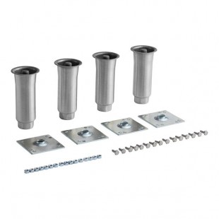 Beverage Air 00C31-035AAA Legs 6 Inch Adjustable with Plate Set of 4