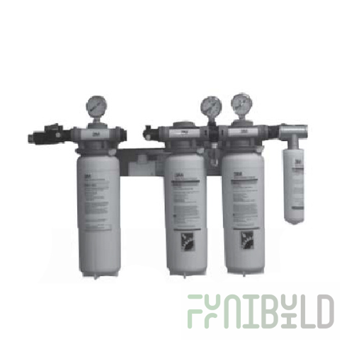 3M DF260-CL-CC CARTPAK Width 25 Inch Water Filtration Cartridge Kit with NSF Certified