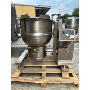 Groen DEE/4T-40C TA/3 Tilt Electric Kettle Mixer 40 Gallon 316 Stainless Steel