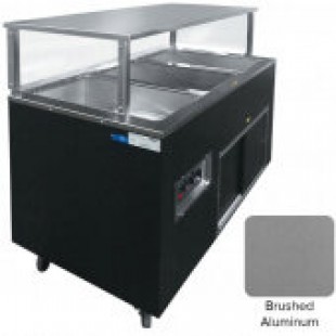 Vollrath T39728A 46 Inch Enclosed Base Electric Hot Food Station with NSF2 Guard