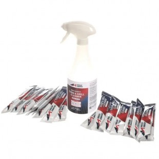 TurboChef 105704 33gm Powder Cleaner Kit with 75ml Bottle and Foamer Trigger TurboChef 105704 33gm Powder Cleaner Kit with 75ml Bottle and Foamer Trigger