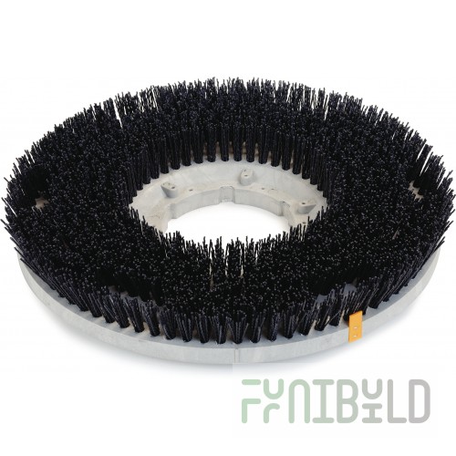 Carlisle 361900G50-5N 19 Inch Grit Stripping Brush Nylon Bristles Black