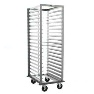 Metro RD3NA33A120 Bun Pan Rack Mobile 20 Pan Capacity Aluminum with Casters Metro RD3NA33A120 Bun Pan Rack Mobile 20 Pan Capacity Aluminum with Casters