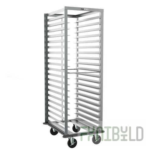 Metro RD3NA33A120 Bun Pan Rack Mobile 20 Pan Capacity Aluminum with Casters