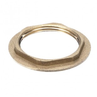 Fisher 6550-2100 1-1/2 Inch Lock Nut Plumbing Brass Fastener