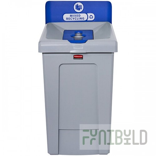 Rubbermaid 2171557 Slim Jim® Recycling Station 19.75