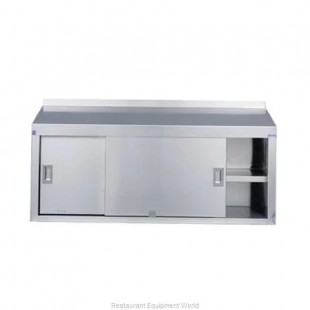 Duke WCPG-72O 72 Inch Open Front Wall Mounted Cabinet Hammertone Gray Steel