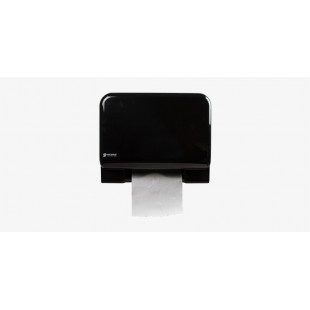 San Jamar T8008BKUNV 14 Inch Recessed Towel Dispenser Touch-Free Black Plastic San Jamar T8008BKUNV 14 Inch Recessed Towel Dispenser Touch-Free Black Plastic