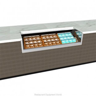 Structural Concepts CO63RM-UC 71 Inch Under Counter Milk Cooler Open Front