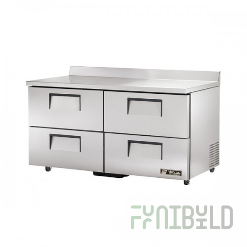 True Refrigeration TWT-60D-4-ADA-HC 60 Inch Refrigerated Counter Work Top